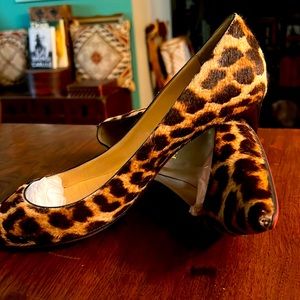 Christian Louboutin Kate 85mm Leopard Pumps